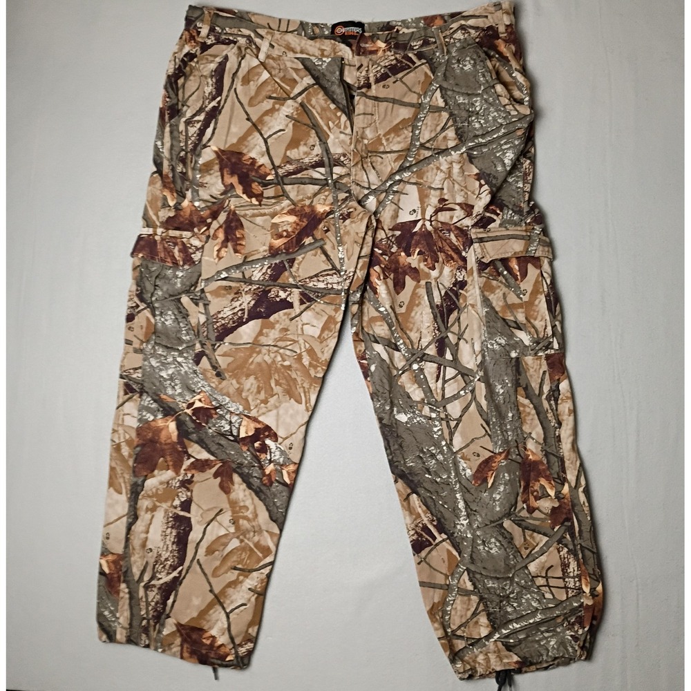 Outfitters Ridge Men's 2XL (44/46) F3D Camo Hunting Cargo Pants 100% Cotton
